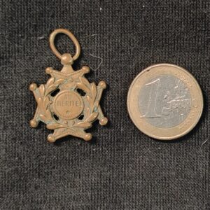Ancienne médaille “Au Mérite” en bronze – début XXᵉ siècle