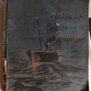 Livre ancien Histoire d'un Paquebot Louis Tillier 1891 Maison Quantin