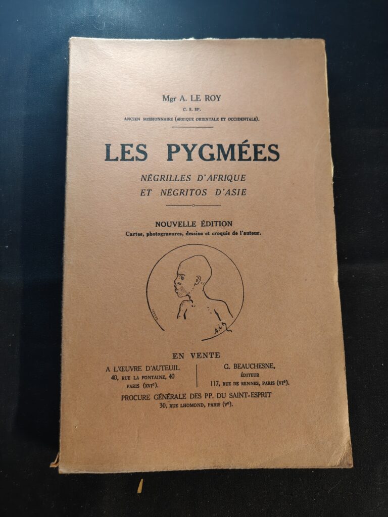 Les Pygmées Négrilles d'Afrique et Négritos d'Asie 1928