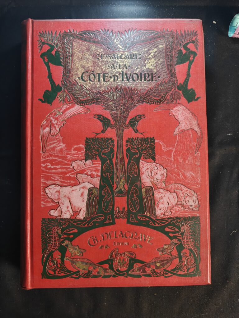Emilio Salgari – À la Côte d'Ivoire – Édition illustrée ancienne Delagrave