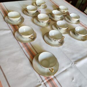 Service Café Limoges Irisé & Doré - 12 pers.